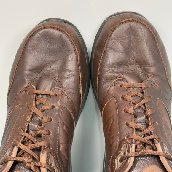 New Balance 928v2 Mens 11 2E EE Wide Walking Shoe Brown Leather Low Lace Sneaker - Picture 7 of 16